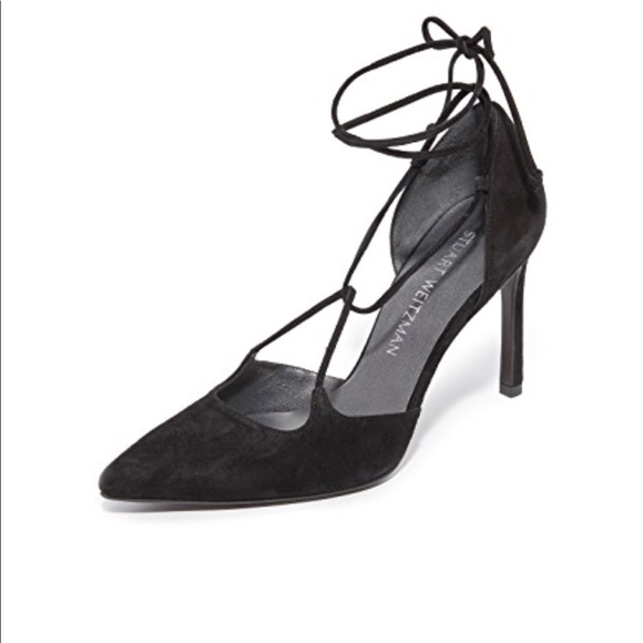 string lace up heels